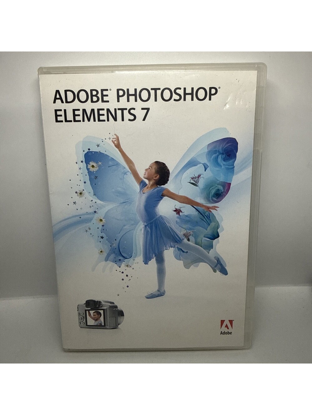 Adobe Photoshop Elements 7 software CD 2007  plus bonus scapper's guide CD
